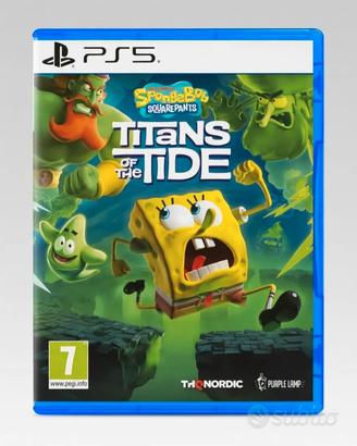 SPONGEBOB TITANS  OF THE  TIDE ps5