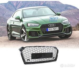 GRIGLIA AUDI A5 16-19 LOOK RS5 NERO LUCIDO PDC