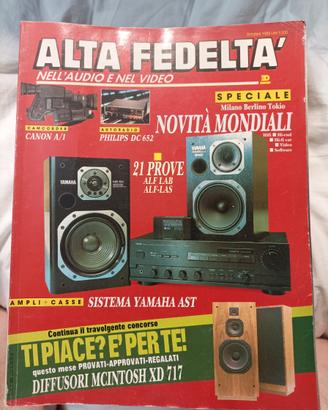 Rivista di ALTA FEDELTA n° 10 del 1989