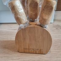 Ceppo coltelli per formaggio Pedrini