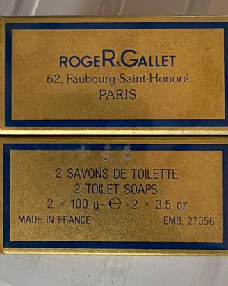 Roger&Gallet Paris da collezione anni 50