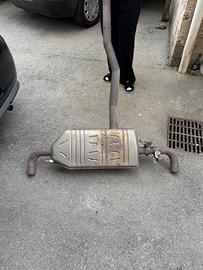 Terminale scarico originale Mercedes A35 Amg