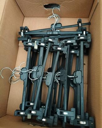Lotto 370 grucce abbigliamento