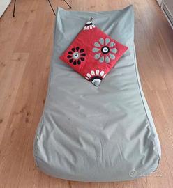 Pouf + sedia girevole