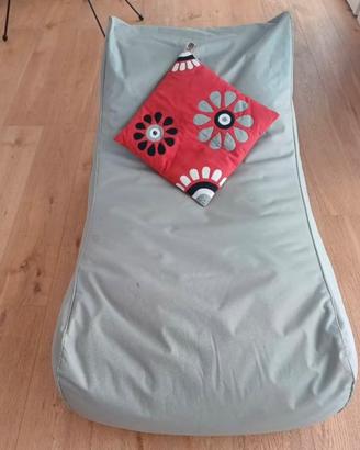 Pouf + sedia girevole