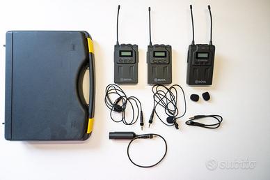 Wireless Microfono Boya by-WM8 Pro-K2 Dual-Channel