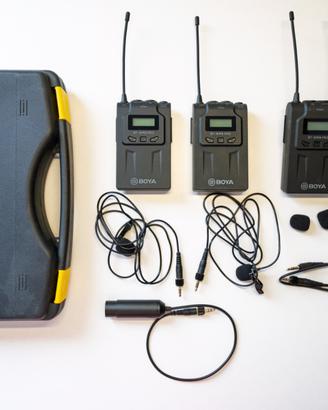 Wireless Microfono Boya by-WM8 Pro-K2 Dual-Channel
