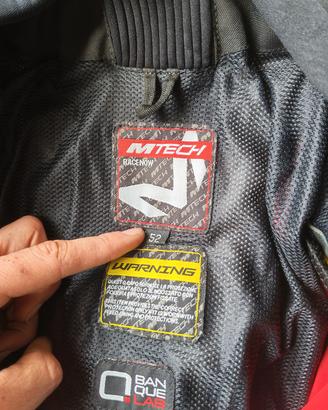tuta integrale moto nuova 