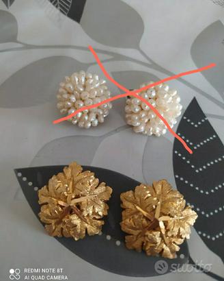 orecchini vintage