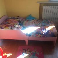 Letto e materasso Principesse Disney