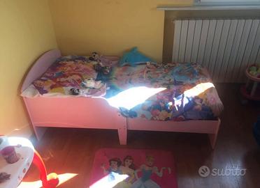 Letto e materasso Principesse Disney