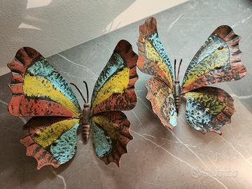 Farfalle di metallo 