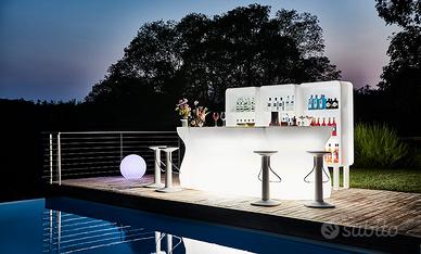 Bancone bar luminoso made in italy PRONTA CONSEGNA
