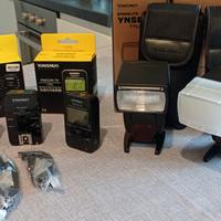 flash trigger trasmettitore Yongnuo per Nikon