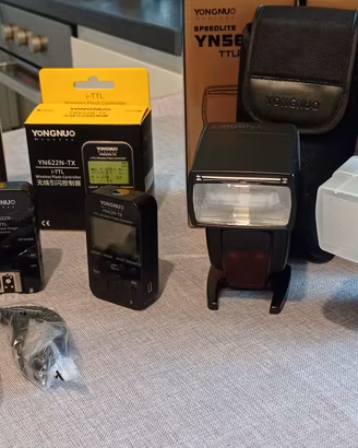 flash trigger trasmettitore Yongnuo per Nikon