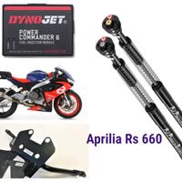 APRILIA Rs 660 scarico sospensioni leve pedane kit