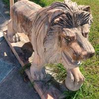 LEONI IN POLVERE DI MARMO