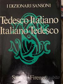 Dizionario Sansoni tedesco italiano tedesco