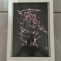 Quadro Dragonball Super Goku Black Rose