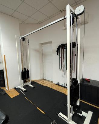 Cavi incrociati e calf seduto Panatta