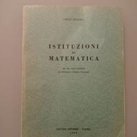 Istituzioni di matematica - Miranda (1966)