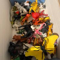 Lotto animali plastica assortiti