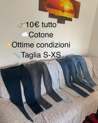 Lotto Jeans & Tuta Ragazza – Condizioni Perfette