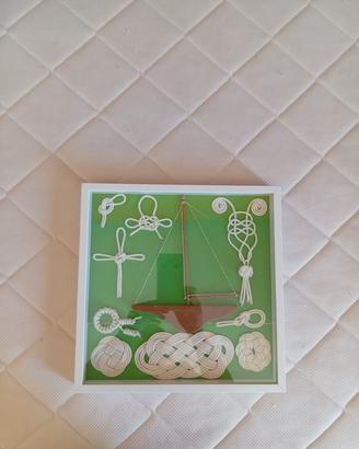 quadro con nodi marinari