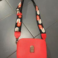 Borsa borsetta Furla a tracolla rossa