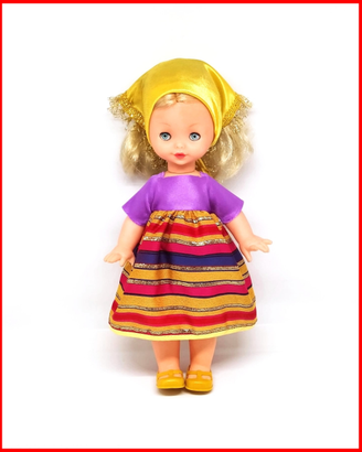 Bambola Fiba V72 bambolina vintage vinile h Barbie