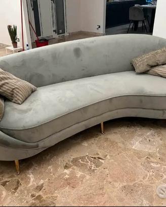 Divano curvo replica ico parisi s