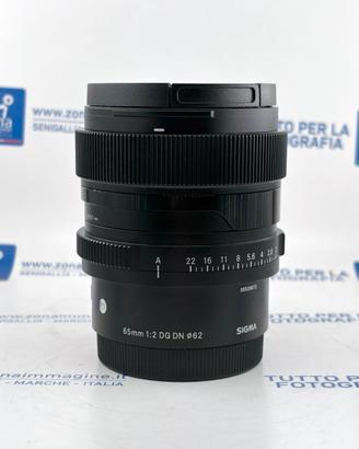 SIGMA 65 mm f2 DG DN PER SONY E-MOUNT
