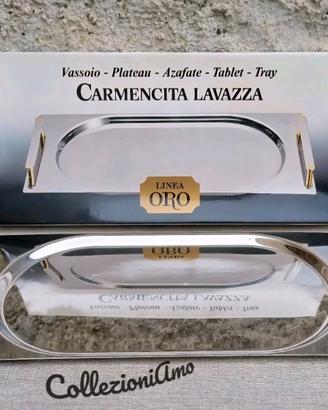 Vassoio Lavazza Carmencita Nuovo Acciaio inox