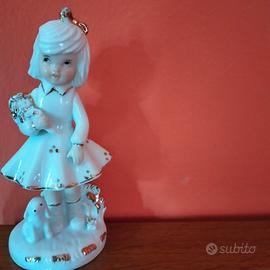 bambina in porcellana 