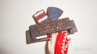 Placca raduno lancia fregio 1981