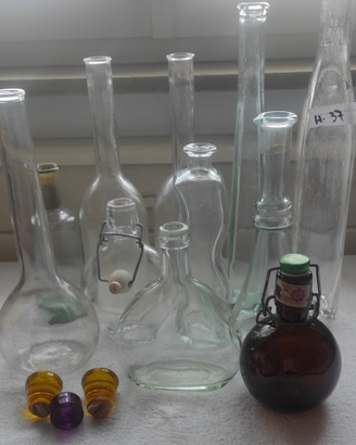Bottiglie vuote per liquori