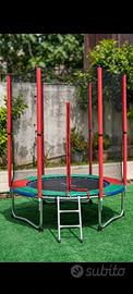 Trampolino da giardino