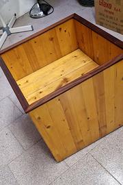 Fioriera in legno