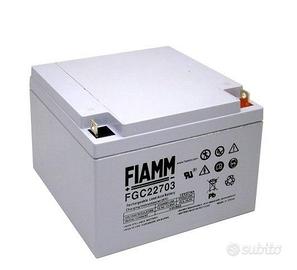 Batteria Fiamm FGC22703 al piombo ciclica 12V 27Ah