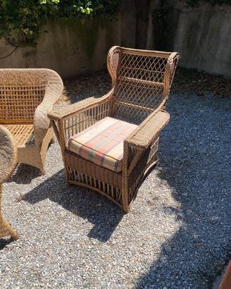 Poltrone in midollino