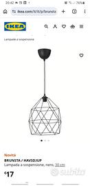 lampadario. ikea × 2