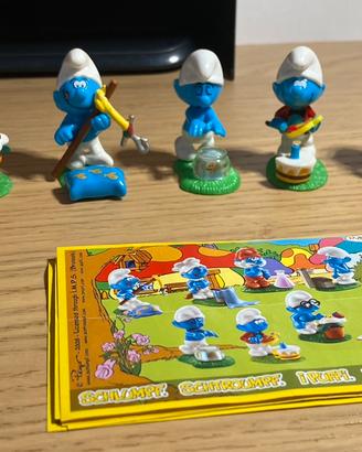 Sorpresine Kinder Italia “I Puffi” del 2010