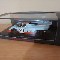 Porsche 917k Spark 1/43 gulf Steve McQueen le mans