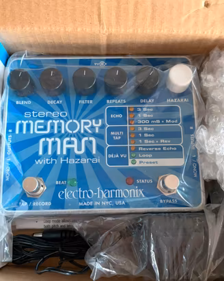Electro Harmonix Stereo Memory Man With Hazara