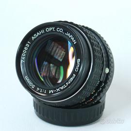 SMC Pentax-M 50mm f/1.4 – Pentax K – ECCELLENTE
