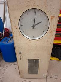 Orologio a pendolo Solari anni 60 stile industrial