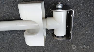 maniglione 70 cm ribaltabile per wc