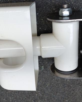 maniglione 70 cm ribaltabile per wc