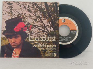 Lucio Battisti 45 giri Pensieri e Parole