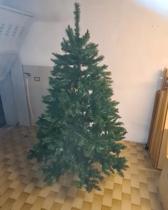 Albero di Natale abete pino artificiale 2 mt